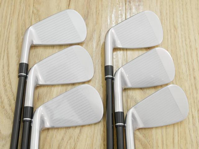 Iron set : Honma : **ของใหม่ ยังไม่แกะพลาสติก** ชุดเหล็ก Honma Tour World TW757P (รุ่นล่าสุด ออกปี 2022) มีเหล็ก 5-Pw (6 ชิ้น) ก้านกราไฟต์ Honma Vizard 50 Flex R