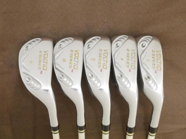 Iron set : Katana : ชุดเหล็กกระเทย Katana Voltio II G Series Hi (ตีง่ายมากๆ ไกลมาก) มีเหล็ก 7-Pw,Aw (5 ชิ้น ระยะเทียบเท่า เหล็ก 6-Pw) ก้าน Tour AD KT-5 Flex R