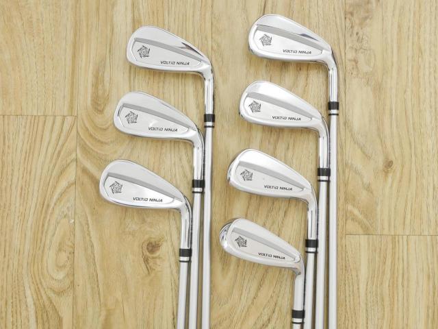 Iron set : Katana : ชุดเหล็ก Katana Voltio NINJA Hybrid Iron (ปี 2020 หน้าเด้ง ตีไกล) มีเหล็ก 6-Pw,Aw,Sw (7 ชิ้น) ก้านกราไฟต์ Fujikura Voltio 40 Flex R