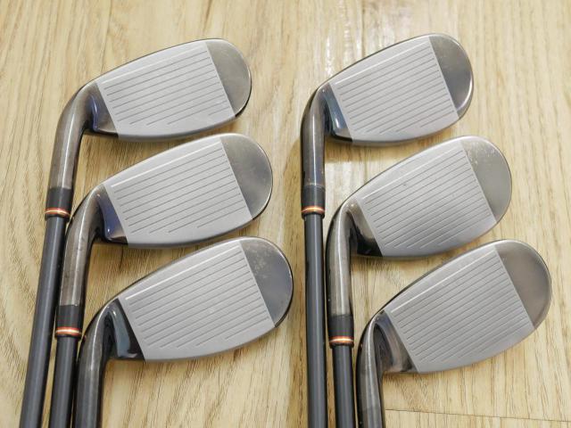 Iron set : Maruman : ชุดเหล็กกระเทย Maruman Shuttle i3000x มีเหล็ก 6-10,Pw (6 ชิ้น เทียบเท่า 5-Pw) ก้านกราไฟต์ Flex R 