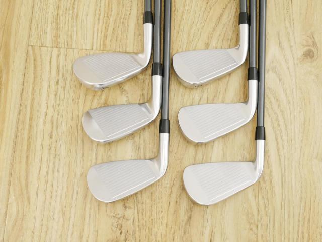 Iron set : Yamaha : ชุดเหล็ก Yamaha Inpres DriveStar Type S (รุ่นล่าสุด ออกปี 2024 ตีไกลที่สุด ไกลกว่าเหล็กทั่วไป 2 เบอร์ หน้าเด้งมากๆ) มีเหล็ก 6-Pw,Aw (6 ชิ้น) ก้านกราไฟต์ Fujikura Speeder NX M-425i Flex SR