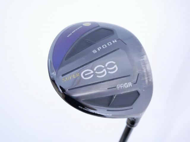 Fairway Wood : PRGR : หัวไม้ 3 PRGR Super Egg (รุ่นปี 2021 หน้าเด้งเกินกฏ COR 0.84 หายากมาก) Loft 15 Flex R (M-37)