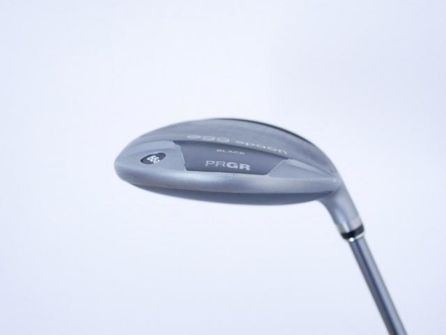 Fairway Wood : PRGR : หัวไม้ 3 PRGR Egg Spoon BLACK (ปี 2022) Loft 15 ก้าน Mitsubishi Diamana Flex S