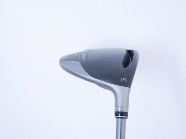Fairway Wood : PRGR : หัวไม้ 3 PRGR Egg Spoon BLACK (ปี 2022) Loft 15 ก้าน Mitsubishi Diamana Flex S
