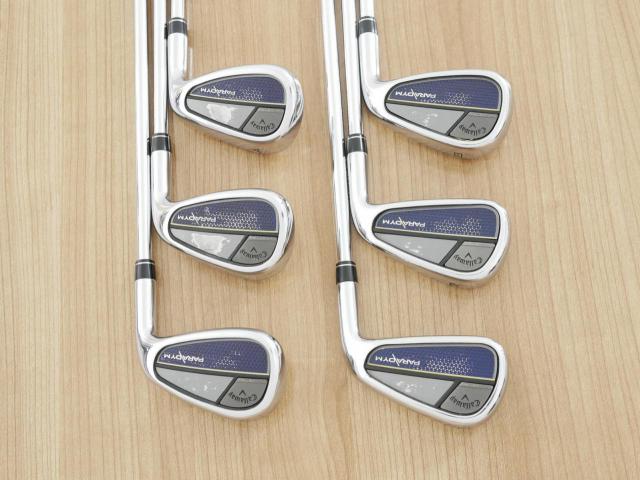 Iron set : Callaway : ชุดเหล็ก Callaway Paradym (ออกปี 2023 Japan Spec.) มีเหล็ก 6-Pw,Aw (6 ชิ้น) ก้านเหล็ก NS Pro ZELOS 7 Flex S