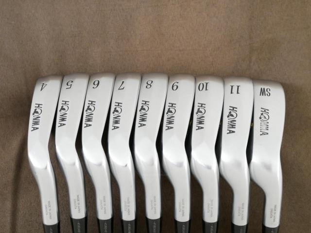 Iron set : Honma : ชุดเหล็ก Honma TwinMarks AP-301 MRS (หน้าเด้ง Titanium) มีเหล็ก 4-11,Sw (9 ชิ้น) ก้านกราไฟต์ Flex R (2 ดาว)