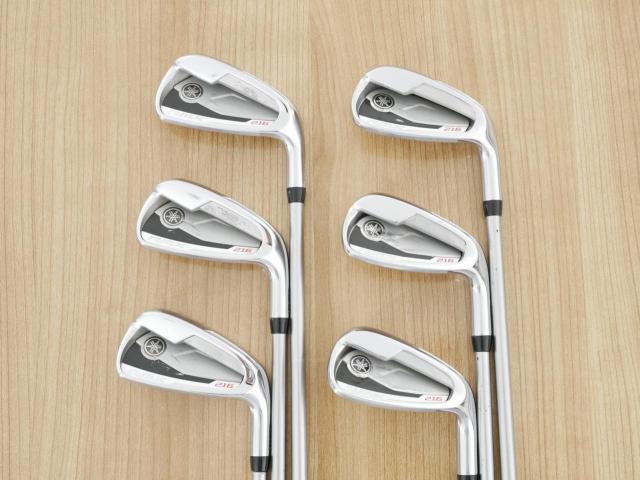 Iron set : Yamaha : ชุดเหล็ก Yamaha Inpres RMX 216 (ปี 2017 หน้าเด้ง COR 0.80 ตีไกลมาก) มีเหล็ก 5-Pw (6 ชิ้น) ก้านกราไฟต์ Mitsubishi FUBUKI Ai50 Flex R