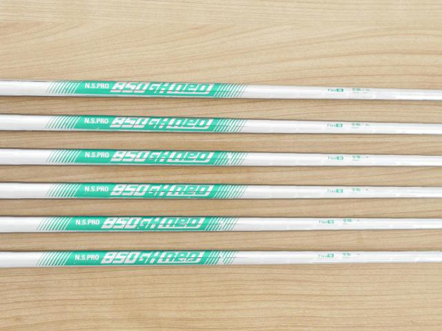 Iron set : Yamaha : ชุดเหล็ก Yamaha Inpres DriveStar (ออกปี 2023 ตีไกลที่สุด ไกลกว่าเหล็กทั่วไป 2 เบอร์ หน้าเด้งมากๆ) มีเหล็ก 7-Pw,Aw,As (6 ชิ้น) ก้านเหล็ก NS Pro 850 Neo Flex S