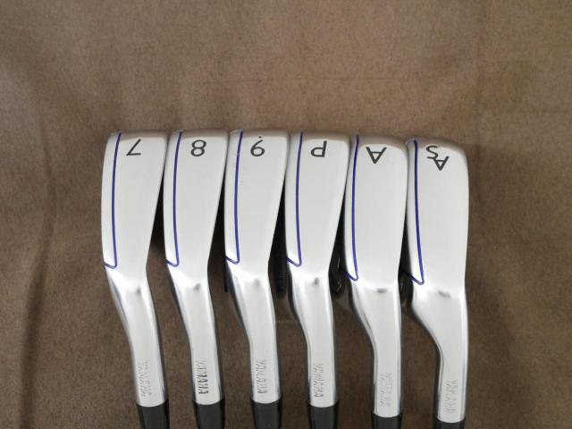 Iron set : Yamaha : ชุดเหล็ก Yamaha Inpres DriveStar (ออกปี 2023 ตีไกลที่สุด ไกลกว่าเหล็กทั่วไป 2 เบอร์ หน้าเด้งมากๆ) มีเหล็ก 7-Pw,Aw,As (6 ชิ้น) ก้านเหล็ก NS Pro 850 Neo Flex S
