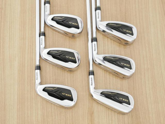 Iron set : Maruman : ชุดเหล็ก Maruman Shuttle Gold (ออกปี 2019 ตีง่าย ไกลสุดๆๆๆๆ) มีเหล็ก 6-Pw,Pa (6 ชิ้น) ก้านเหล็ก NS Pro Zelos 7 Flex R
