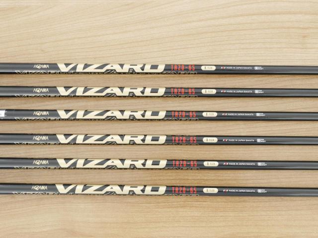 Iron set : Honma : ชุดเหล็ก Honma Tour World TR20P (ออกปี 2020) มีเหล็ก 6-11 (6 ชิ้น) ก้านกราไฟต์ Honma Vizard TR20-65 Flex R