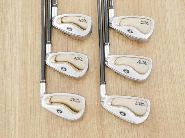 Iron set : Honma : Honma Beres MG703 (หน้าเด้ง) มีเหล็ก 6-11 (6 ชิ้น เทียบเท่า 5-Pw) ก้าน ARMRQ UD49 Flex R (1 ดาว)