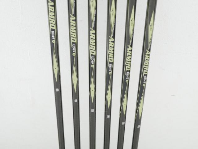 Iron set : Honma : Honma Beres MG703 (หน้าเด้ง) มีเหล็ก 6-11 (6 ชิ้น เทียบเท่า 5-Pw) ก้าน ARMRQ UD49 Flex R (1 ดาว)