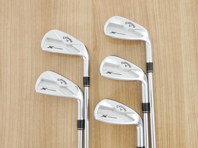 Iron set : Callaway : ชุดเหล็ก Callaway X Forged (ปี 2019) มีเหล็ก 6-Pw (5 ชิ้น) ก้านเหล็ก NS Pro Zelos 7 Flex R