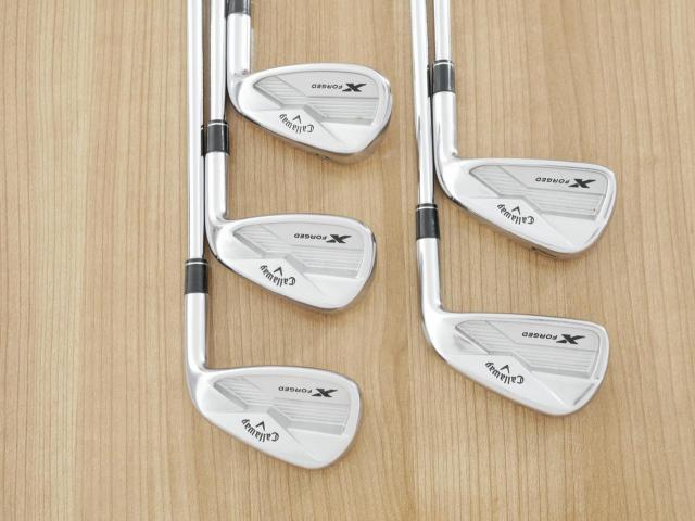 Iron set : Callaway : ชุดเหล็ก Callaway X Forged (ปี 2019) มีเหล็ก 6-Pw (5 ชิ้น) ก้านเหล็ก NS Pro Zelos 7 Flex R