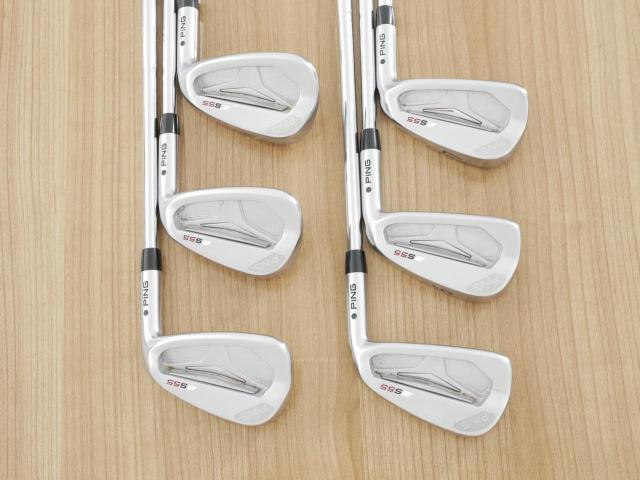 Iron set : Ping : ชุดเหล็ก Ping S55 มีเหล็ก 5-Pw (6 ชิ้น) ก้านเหล็ก Ping CFS Flex S
