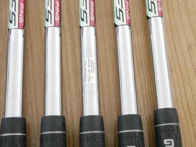 Iron set : Ping : ชุดเหล็ก Ping S55 มีเหล็ก 5-Pw (6 ชิ้น) ก้านเหล็ก Ping CFS Flex S