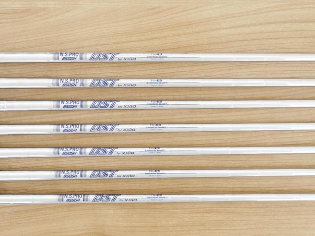 Iron set : XXIO : ชุดเหล็ก XXIO 13 (รุ่นปี 2025 ตีง่าย ไกลมาก) มีเหล็ก 6-Pw,Aw,Sw (7 ชิ้น) ก้านเหล็ก NS Pro 850 DST Flex S