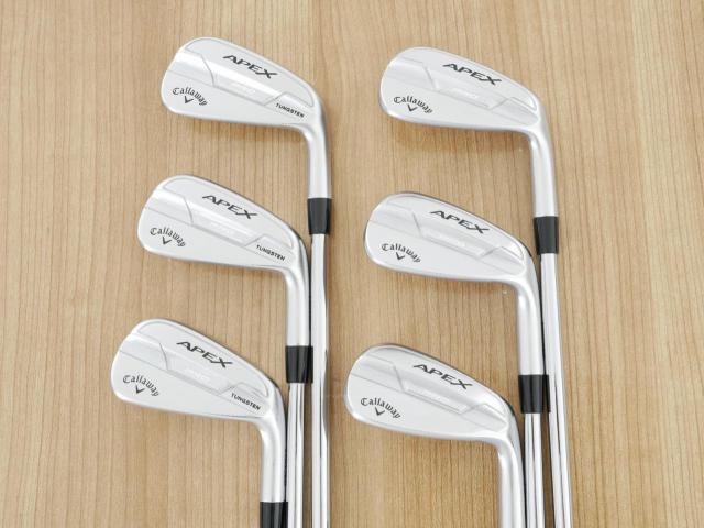Iron set : Callaway : ชุดเหล็ก Callaway APEX Pro Forged (ออกปี 2022) มีเหล็ก 5-Pw (6 ชิ้น) ก้านเหล็ก NS Pro Modus 105 Flex S