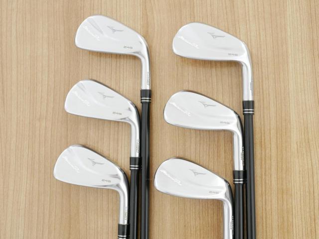 Iron set : Mizuno : ชุดเหล็ก Mizuno Pro 245 Forged (ปี 2024 นุ่ม แน่น ระยะดี) มีเหล็ก 6-Pw,Gw (6 ชิ้น) ก้านเหล็ก Dynamic Gold Black 105 S200