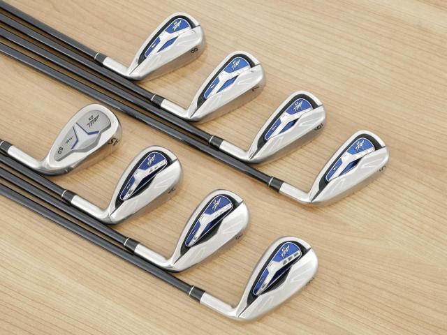 Iron set : Tsuruya : ชุดเหล็ก Tsuruya AXEL ZX HM (หน้าเด้ง ตีไกลมาก) มีเหล็ก 5-Pw,Aw,As (8 ชิ้น) ก้านกราไฟต์ Flex R