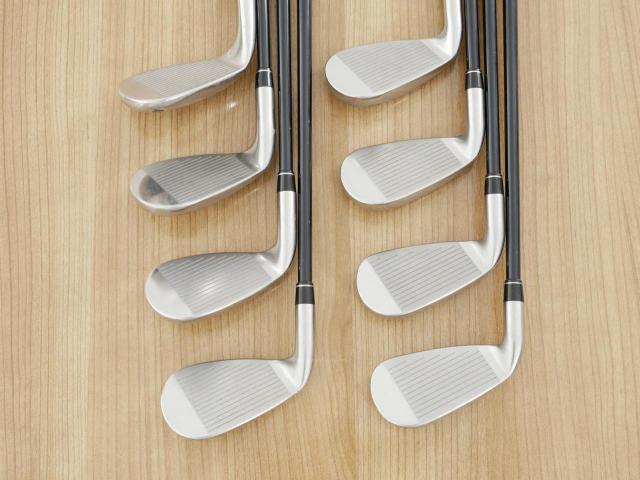 Iron set : Tsuruya : ชุดเหล็ก Tsuruya AXEL ZX HM (หน้าเด้ง ตีไกลมาก) มีเหล็ก 5-Pw,Aw,As (8 ชิ้น) ก้านกราไฟต์ Flex R