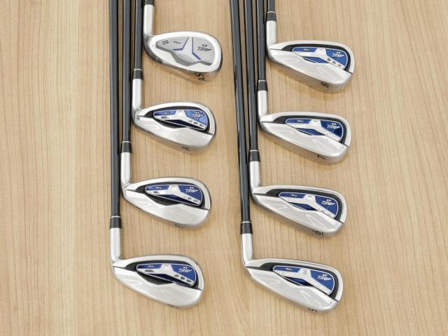 Iron set : Tsuruya : ชุดเหล็ก Tsuruya AXEL ZX HM (หน้าเด้ง ตีไกลมาก) มีเหล็ก 5-Pw,Aw,As (8 ชิ้น) ก้านกราไฟต์ Flex R