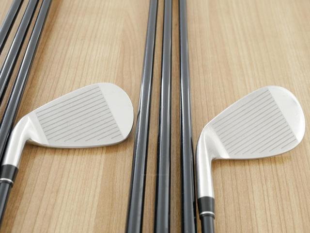 Iron set : Tsuruya : ชุดเหล็ก Tsuruya AXEL ZX HM (หน้าเด้ง ตีไกลมาก) มีเหล็ก 5-Pw,Aw,As (8 ชิ้น) ก้านกราไฟต์ Flex R