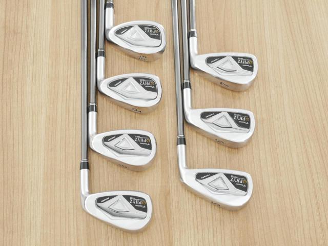 Iron set : Tourstage : ชุดเหล็ก Tourstage PHYZ Forged (ซีรี่ย์ท๊อป นุ่มไกล) มีเหล็ก 5-Pw,Aw (7 ชิ้น) ก้านกราไฟต์ Flex R