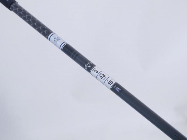 Fairway Wood : callaway : หัวไม้ 3 Callaway Paradym AI Smoke MAX D (ออกปี 2024 Japan Spec.) Loft 15 ก้าน Mitsubishi TENSEI 50 Flex R