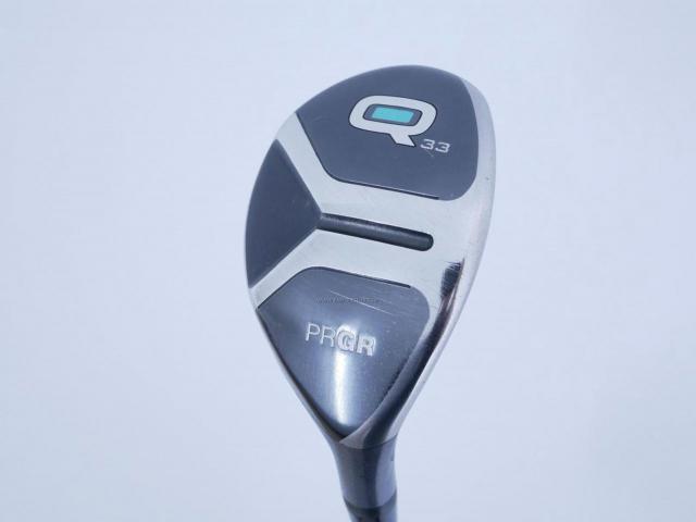 Fairway Wood : PRGR : ไม้กระเทย PRGR Q (รุ่นปี 2019 สำหรับเล่นได้ทุกไลน์) Loft 33 Flex R