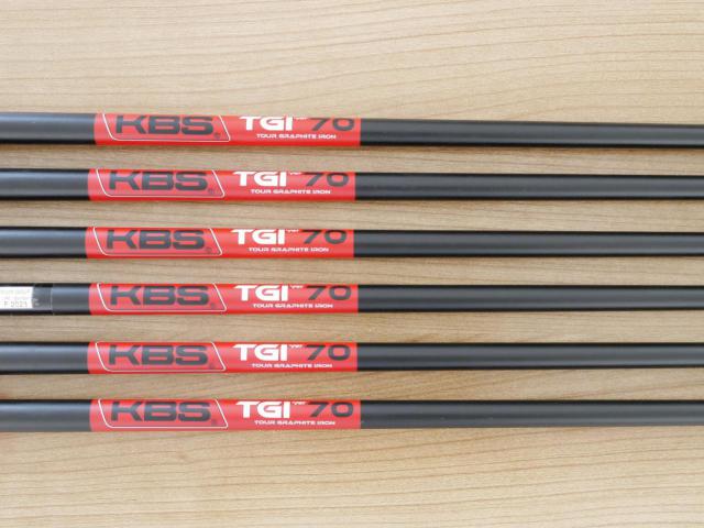 Iron set : Epon : ชุดเหล็ก EPON EF-02I Forged (ออกปี 2022 ใบใหญ่ ตีง่าย ไกล) มีเหล็ก 6-Pw,Aw (6 ชิ้น) ก้านกราไฟต์ KBS TGI 70 Flex R