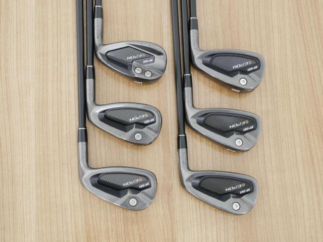 Iron set : Epon : ชุดเหล็ก EPON EF-02I Forged (ออกปี 2022 ใบใหญ่ ตีง่าย ไกล) มีเหล็ก 6-Pw,Aw (6 ชิ้น) ก้านกราไฟต์ KBS TGI 70 Flex R