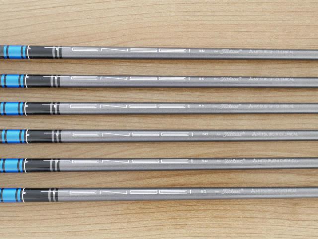 Iron set : Titleist : ชุดเหล็ก Titleist T400 (ตีง่ายที่สุด ไกลที่สุด ออกปี 2020) มีเหล็ก 7-Pw,43,49 (6 ชิ้น) ก้านกราไฟต์ Mitsubishi TENSEI 50 Flex R