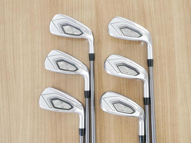 Iron set : Titleist : ชุดเหล็ก Titleist T400 (ตีง่ายที่สุด ไกลที่สุด ออกปี 2020) มีเหล็ก 7-Pw,43,49 (6 ชิ้น) ก้านกราไฟต์ Mitsubishi TENSEI 50 Flex R