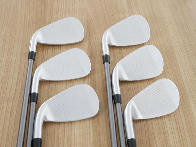 Iron set : Titleist : ชุดเหล็ก Titleist T400 (ตีง่ายที่สุด ไกลที่สุด ออกปี 2020) มีเหล็ก 7-Pw,43,49 (6 ชิ้น) ก้านกราไฟต์ Mitsubishi TENSEI 50 Flex R