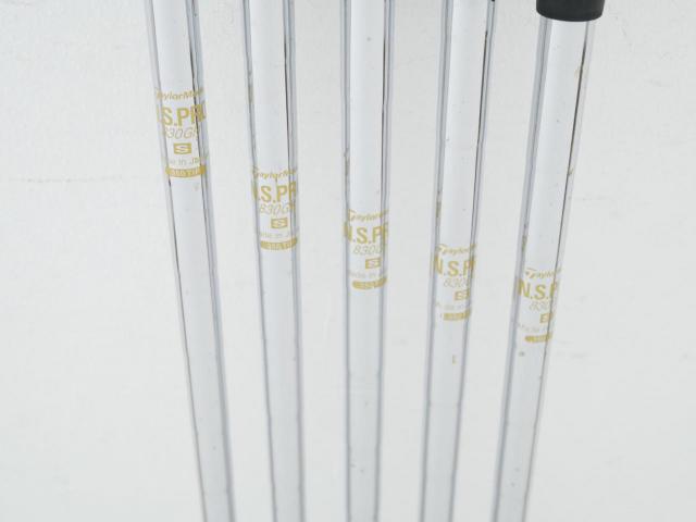 Iron set : Taylormade : ชุดเหล็ก Taylormade Gloire G (รุ่นท๊อปสุด ตีไกลมากๆ เหล็ก 7 Loft 26.5 หน้าเด้ง) มีเหล็ก 6-Pw (5 ชิ้น) ก้านเหล็ก NS Pro 830 Flex S