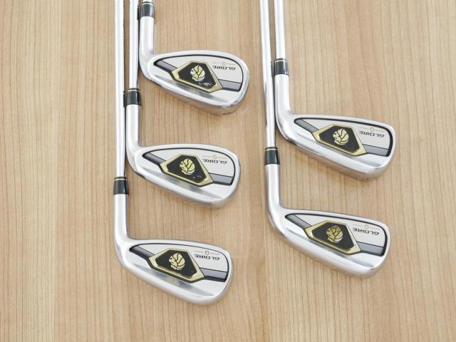 Iron set : Taylormade : ชุดเหล็ก Taylormade Gloire G (รุ่นท๊อปสุด ตีไกลมากๆ เหล็ก 7 Loft 26.5 หน้าเด้ง) มีเหล็ก 6-Pw (5 ชิ้น) ก้านเหล็ก NS Pro 830 Flex S