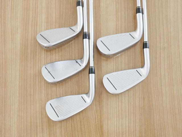 Iron set : Taylormade : ชุดเหล็ก Taylormade Gloire G (รุ่นท๊อปสุด ตีไกลมากๆ เหล็ก 7 Loft 26.5 หน้าเด้ง) มีเหล็ก 6-Pw (5 ชิ้น) ก้านเหล็ก NS Pro 830 Flex S
