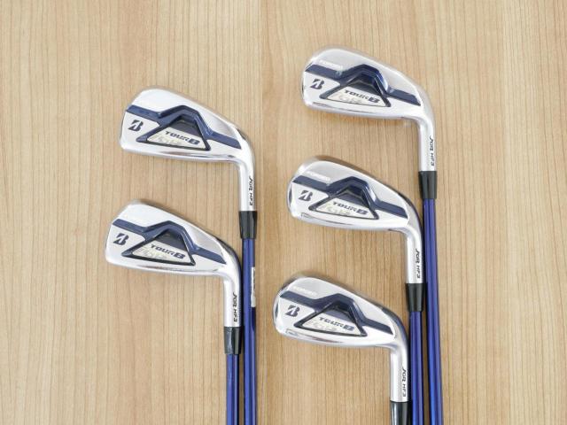 Iron set : Bridgestone : ชุดเหล็ก Bridgestone Tour B JGR HF3 Forged (ปี 2020 ตีไกลมากๆ) มีเหล็ก 6-Pw (5 ชิ้น) ก้านกราไฟต์ Tour AD Flex R