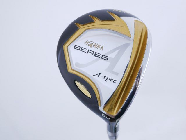 Fairway Wood : Honma : **ก้าน 3 ดาว** หัวไม้ 5 Honma Beres A-Spec II (ออกปี 2021 หน้าเด้งเกินกฏ) Loft 18 ก้าน ARMRQ A-Spec (47) Flex R (3 ดาว)