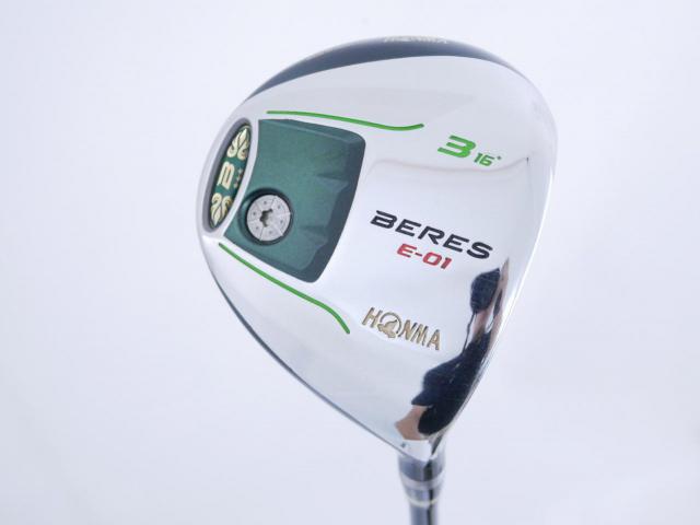 Fairway Wood : Honma : **ก้าน 3 ดาว** หัวไม้ 3 Honma Beres E-01 (เหมาะกับซีเนียร์) Loft 16 ก้าน ARMRQ 6 (45) Flex R (3 ดาว)