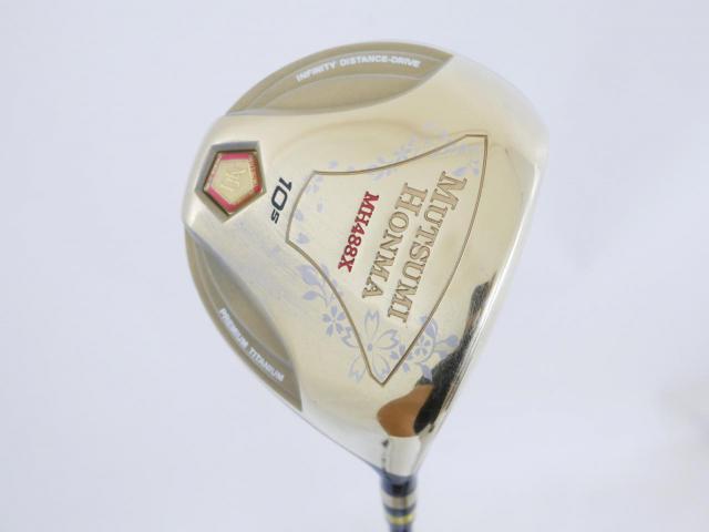 Driver : Other Brand : ไดรเวอร์ Mutsumi Honma MH488X (หัวขนาด 488cc. หน้าเด้งเกินกฏ) Loft 10.5 Flex R