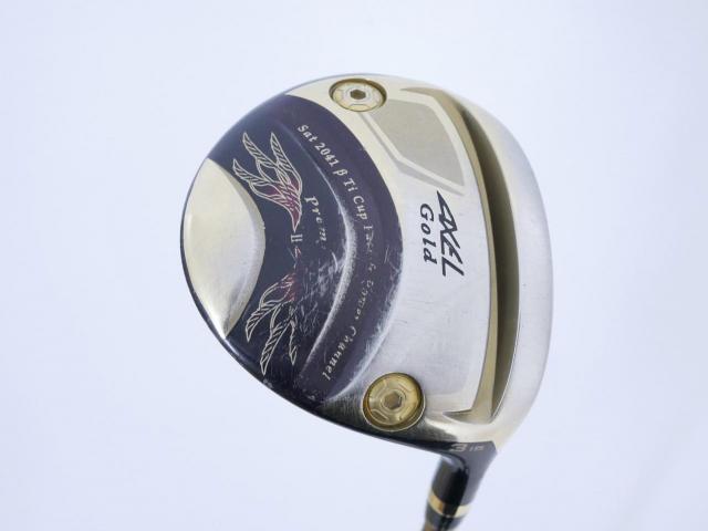 Fairway Wood : Tsuruya : หัวไม้ 3 Tsuruya AXEL Gold Premium II (รุ่นท๊อปสุด หายากมาก) Loft 15 Flex R