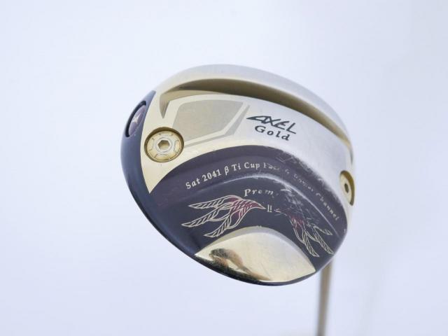 Fairway Wood : Tsuruya : หัวไม้ 3 Tsuruya AXEL Gold Premium II (รุ่นท๊อปสุด หายากมาก) Loft 15 Flex R