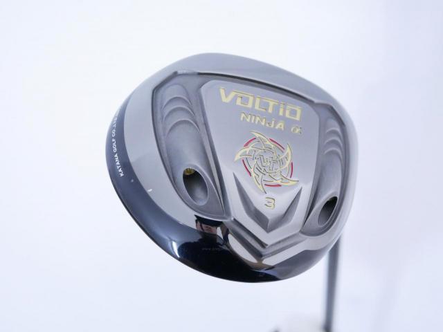 Fairway Wood : Katana : หัวไม้ 3 Katana Voltio NINJA Alpha (ตัวท๊อป รุ่นปี 2019) Loft 16 ก้าน Fujikura Speeder 462 Evolution Flex R