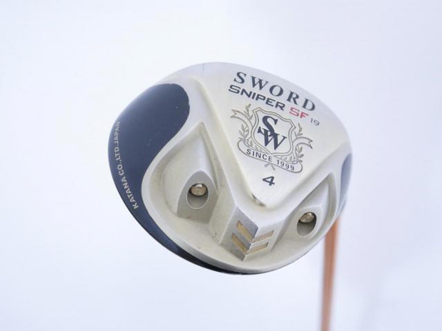 Fairway Wood : Katana : หัวไม้ 4 Katana Sniper SF Loft 19 ก้าน Sword Tour AD Flex R2