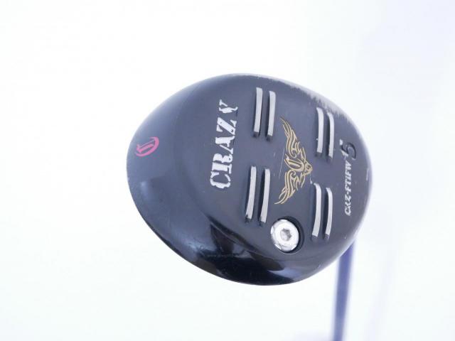 Fairway Wood : Other Brand : หัวไม้ 5 Crazy CRZ Full Titanium Loft 18.5 ก้าน Mitsubishi Diamana S62 Flex R