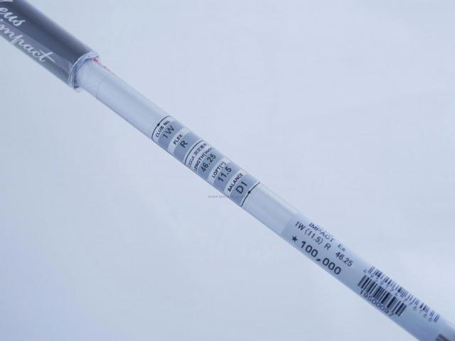 Driver : Kasco : **ของใหม่ ยังไม่แกะพลาสติก** ไดรเวอร์ Kasco ZEUS Impact Easy Spec Hi-Cor (รุ่นปี 2020 หน้าเด้งเกินกฏ หัวขนาด 480cc.) Loft 11.5 Flex R