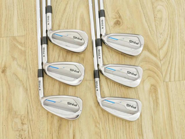 Iron set : Ping : ชุดเหล็ก Ping i Series (ออกปี 2016) มีเหล็ก 5-Pw (6 ชิ้น) ก้านเหล็ก Ping CFS Flex S